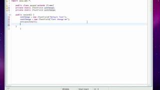 Java GUI Lesson 3  JTextFields and Absolute Positioning [upl. by Lamoureux]