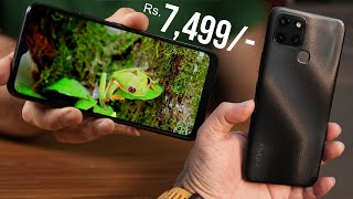 Infinix Smart 6 with 64GB Storage 5000 mAh battery for Rs 7499 best phone [upl. by Attenaj]