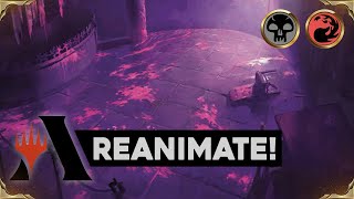 BLOOD SPATTER ANALYSIS Reanimator  Magic the Gathering Arena Standard Deck [upl. by Relyat]