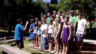 Tzadik Katamar  Camp Ramah of California  Ramahcappella choir [upl. by Halfon483]