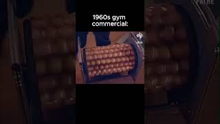 Gyms in 1960🕓 shorts 1960s commercials gym gymrat gymmotivation gymaesthetic [upl. by Fauch]