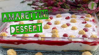 Traumhaftes Amarettini Dessert mit Kirschen und Mascarpone [upl. by Adaj]