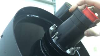 Hyperstar lens installation demo [upl. by Islean]