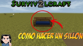 COMO HACER SILLONES EN SURVIVALCRAFT 2  EN ESPAÑOL [upl. by Alrad]