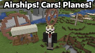 Playing with Viewers Minecrafts Valkyrien Skies mod [upl. by Rramahs]