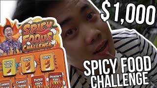 1000 SPICY FOOD CHALLENGE SONY RX100V [upl. by Ardnasak162]