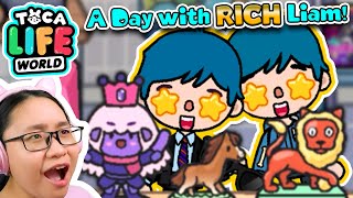 Toca Life World  A Day with RICH Liam [upl. by Natale]