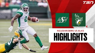 CFL Week One Roughriders vs Elks [upl. by Crabb485]