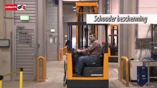 Forklift Truck Test Jungheinrich ETV 214 Dutch [upl. by Ariad]