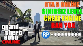 GTA 5 ONLİNE CHEAT ENGİNE LEVEL HİLESİ [upl. by Eatnhoj]