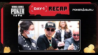 2024 WSOP Day 1 Recap Series Kicks Off in Style [upl. by Ettedualc]