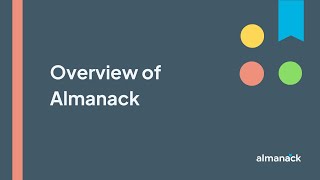 An overview of Almanack [upl. by Norehs]