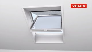 Einbau HitzeschutzMarkise MHL mit Haltekrallen  VELUX [upl. by Anada]