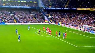 Alex amazing free kick  Chelsea 20 Arsenal 3102010 [upl. by Klein]