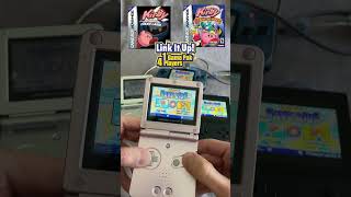 Both GBA Kirby games featured 3 different SINGLEPAK LINK multiplayer modes  1 game 4 players [upl. by Jone]