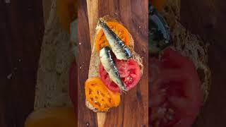 Sardine Tomato Toast  Patagonia Provisions  Tinned Fish Sardines [upl. by Reldnahc]