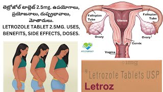 Letrozole ip 25mg tablets Telugu Pregnancy tablet How to get pregnant fast Letrozole Telugu [upl. by Ailehc]