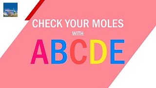 How to spot if a mole is cancerous  Animation graphic reveals the ABCDE of skin cancer warning sign [upl. by Yddet]