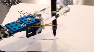 mDrawBot 4in1 Drawing Robot by Makeblock  Product review  Teenage mutant ninja turtles [upl. by Armat]