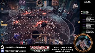 Dev vs Player Close Warhammer Underworlds Online match  TENSE STUFF [upl. by Brier]