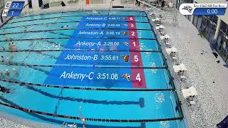 2023 CIML Boys Swimming Johnston  Ankeny [upl. by Carrel]