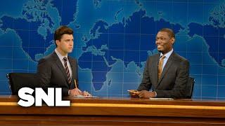 Weekend Update Headlines from 10414 Part 1  SNL [upl. by Gaillard]