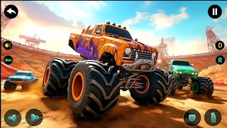 Monster Truck Stunt Racing 3D 😲 GT Car Ramp Racing  Impossible Driving 😯 Android GamePlay [upl. by Clementina]