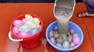 Amazing Balloon Flower Pot Ideas  Tips for making flower pots from balloons and cement  DIY Pots​ [upl. by Aihsema]