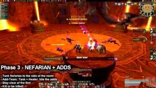 ★ WoW Raid  Nefarian 10 Kill amp How to  Blackwing Descent  TTB  TGN [upl. by Nilats]