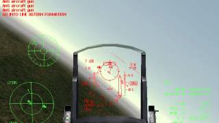 Real Fighter Pilot Flies F16 Aggressor in Combat Simulator Dogfight [upl. by Muller48]