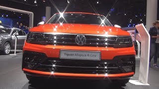 Volkswagen Tiguan Allspace RLine 20 TDI 240 hp 4MOTION 2018 Exterior and Interior [upl. by Nwahc]