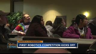 2019 FIRST Robotics Competition kicks off in Boise [upl. by Conrade]