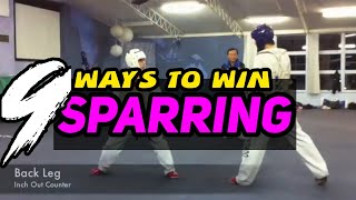 How to Win Sparring Taekwondo [upl. by Eiramnwad]