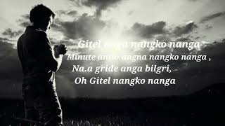 Gitel Anga Nangko Nanga Garo Gospel Karaoke [upl. by Anahtor]