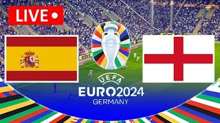 Spain vs England LIVE Final Euro Cup 2024 Germany Full Match  Simulation Video Games [upl. by Marjy]