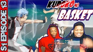 KUROKO AIR PALM  Kuroko No Basket Season 1 Episode 13  Reaction [upl. by Navonoj]