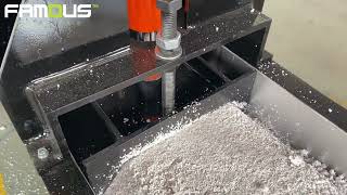 Polystyrene Screw Press MachineEPS Recycling Machinebroyeur compacteur polystyrène expansé [upl. by Areema146]