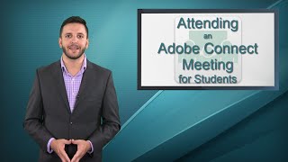 What is Adobe Connect  Attending an Adobe Connect Meeting for Students [upl. by Taryne]