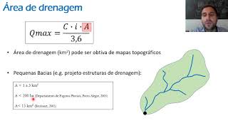 Vazão Máxima e Hidrograma de Projeto 4  Método Racional [upl. by Amek218]