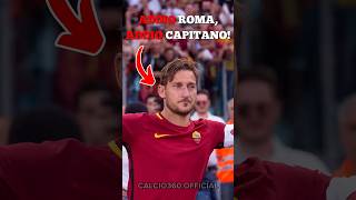 Il saluto di Totti alla Roma 😣😮‍💨 calcio shorts [upl. by Adihahs788]