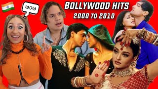 Latinos react to the Top 5 Bollywood Hits Of Each Year 2000  2009 [upl. by Lavro]