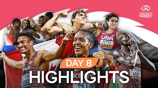 Day 8 Highlights  World Athletics Championships Budapest 23 [upl. by Murdoch]