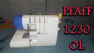 Comment enfiler la surjeteuse PFAFF 1230 OL  الة السورجي [upl. by Lednem]