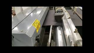 Rosenthal Sheeter Die Cutter for cardboard offered by Larry Razza [upl. by Tips]