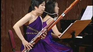 Tim Jansa Three Miniatures for Flute Bassoon amp Piano [upl. by Osbourne332]