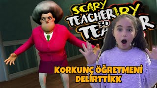 KORKUNÇ ÖĞRETMENİ DELİRTTİKK Scary Teacher [upl. by Marjy]