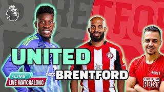 MAN UNITED VS BRENTFORD  PREMIER LEAGUE  LIVE WATCHALONG [upl. by Ahsitniuq486]