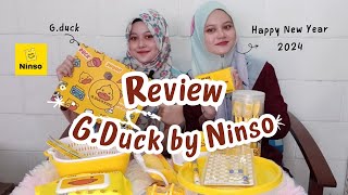 REVIEW GDUCK BY NINSO  NINSO HAUL  MINNAS HOME 🏡 [upl. by Marucci586]