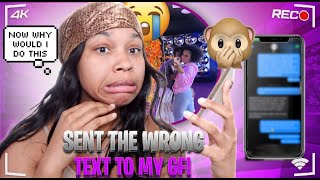 TEXTING MY GIRLFRIEND THE WRONG MESSAGE PRANK😲YALL WONT BELIEVE… [upl. by Neelak]