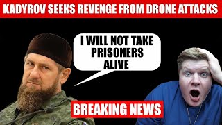 KADYROV SEEKS REVENGE AFTER UKRAINIAN DRONE ATTACK [upl. by Eicarg]